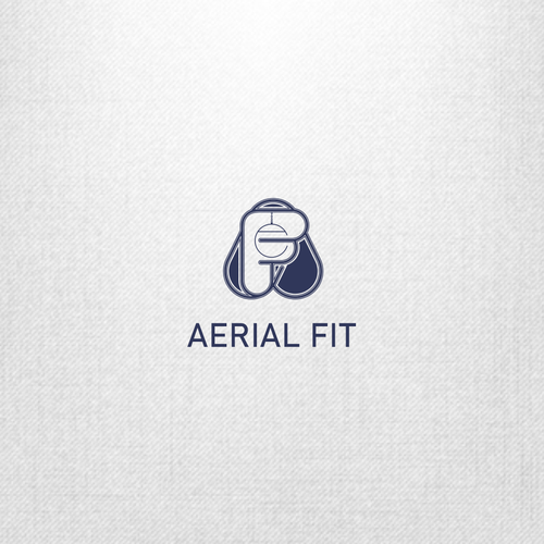 "Aerial Fit" Logo for our new aerial sports shop Design by redRockJr