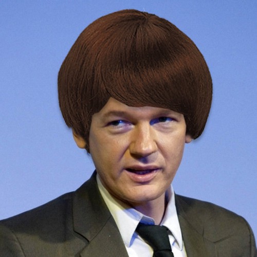 Design the next great hair style for Julian Assange (Wikileaks) Ontwerp door Perge