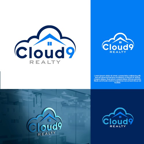 The sky is the limit. Please brand our dream logo for Cloud 9 Realty Design by hames11