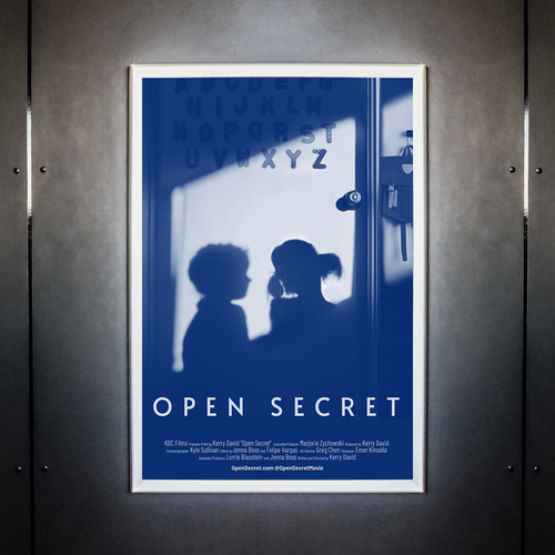 Design a poster for the documentary Open Secret Design by CreamCreative