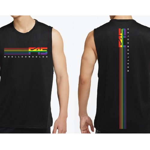 F45 Pride Shirt-ontwerp door y yun