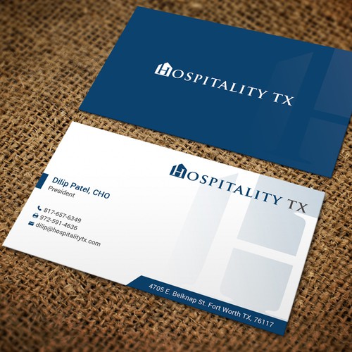 Design Business Card for a Hotel Development Company! Design by Florin Ralea
