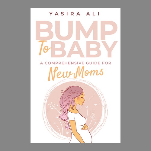 Design a pregnancy book cover for first time moms Design by EPH Design (Eko)