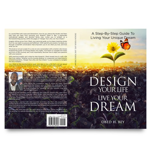 Design a book cover that will turn doubters into dream chasers. Design by Luigi99