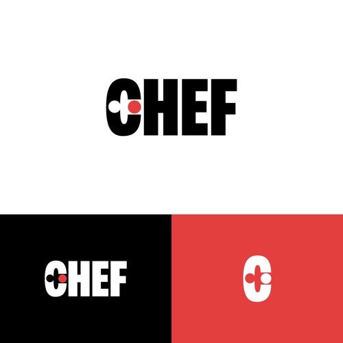 "CHEF": Food & Cooking Social Media Logo Design by Yantoagri