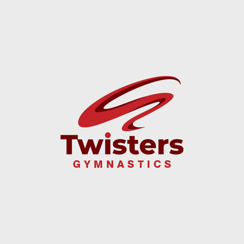 Twister Gymnastics Logo Rebrand - Modern, Exciting, Clean Logo Update for Kids Gymnastics Facility Design by Ok Lis