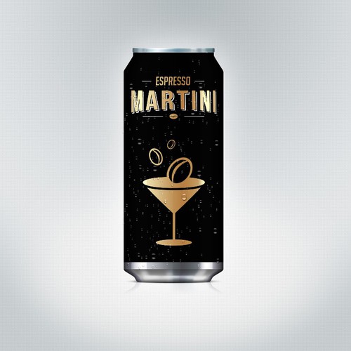 Logo / Product Design for new Espresso Martini beverage Design by ikhsanxero