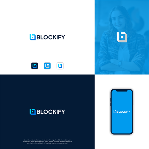 Strong -Powerful -  Professional logo for blockchain technology  company Design by Lyn_