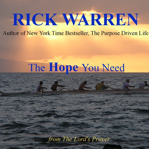 Design Rick Warren's New Book Cover Diseño de Alvin Fruga