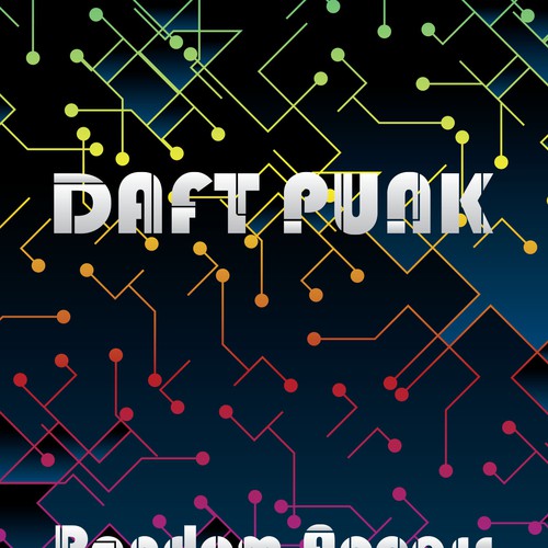 Design 99designs community contest: create a Daft Punk concert poster por Stefan Vukovic