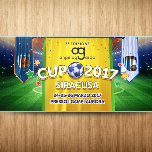 "Angelo Guardo Cup 2017" winning Logo & brand identity pack