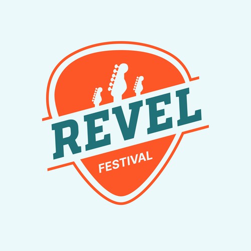 REVEL FESTIVAL - Logo for a new music event Design by Artemii Morozov