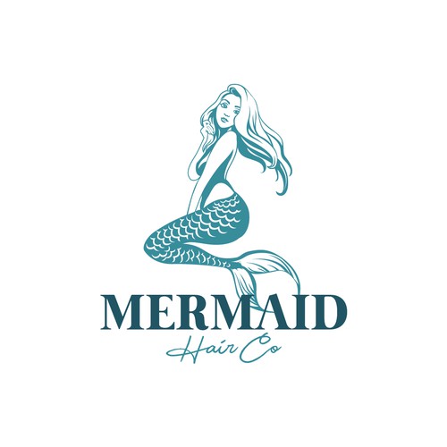 Designs | DESIGN A MERMAID LOGO FOR OUR HAIR EXTENSION BUSINESS | Logo ...