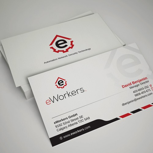 Business card contest entry by DesignsTRIBE