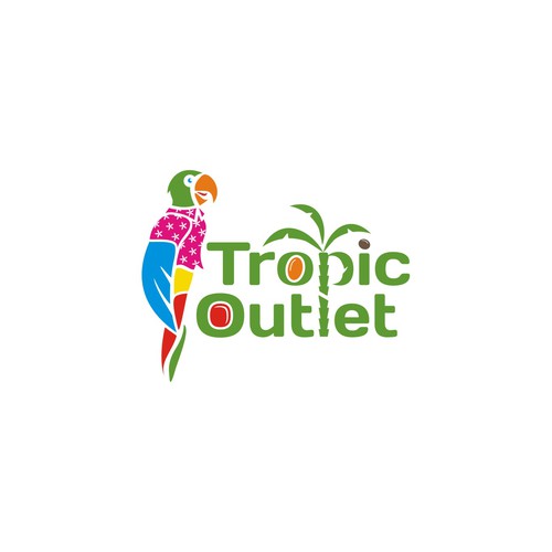 Logo and Mascot for a Company selling tropical goods. | Logo design contest