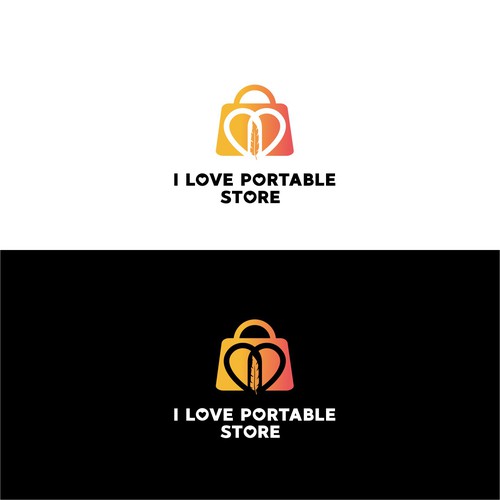 Powerful logo to launch our new brand of portable products! Design by de____er