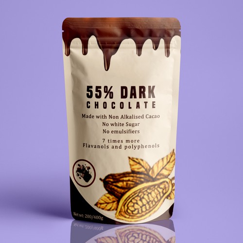 Design label for a Craft Chocolate Company Design by MMG World