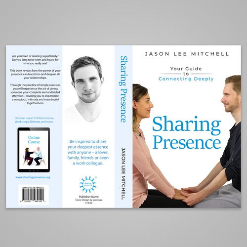 Mindfulness Book Cover on Sharing Presence Design by JePray