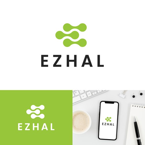 Mobile application logo for "Ezhal" Design by MD Helal Akbar