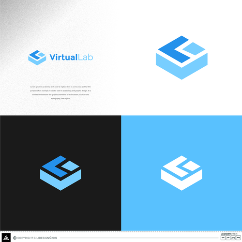 Logo needed for Virtual Lab, an Augmented Reality Studio Design by Gilidesigns™