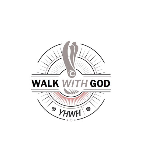 Walk With God Minimalist Luxury Logo for a Modern Faith & Fashion Brand Design by Ash_pleasantdesigns