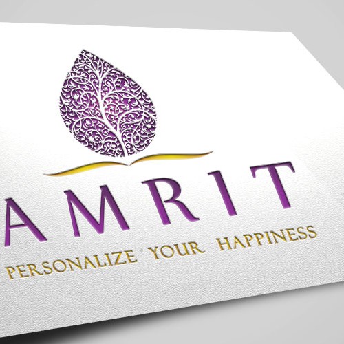 Create a modern exotic visual for Amrit Design by dtly2k designs