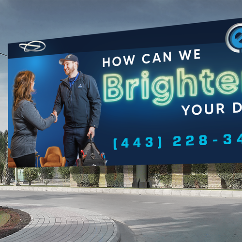 Chesapeake Electric Billboard Design by DEZIGNWAY