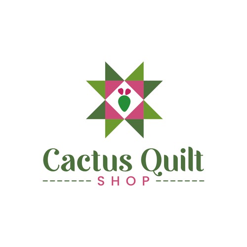 Design a logo for a modern quilt shop! Design by Creative P