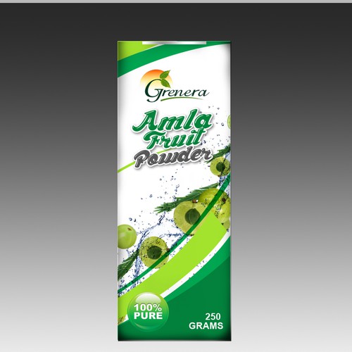 Amla Fruit Powder Label Design by Kumar_85