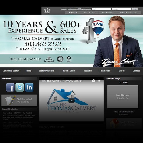 Facebook Cover for Real Estate Agent Design by broink