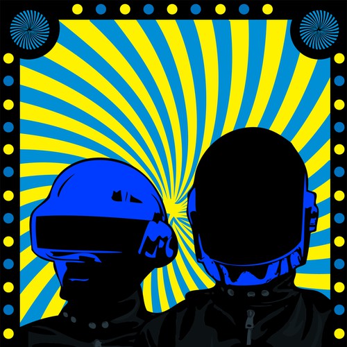 99designs community contest: create a Daft Punk concert poster Diseño de Phinuchi