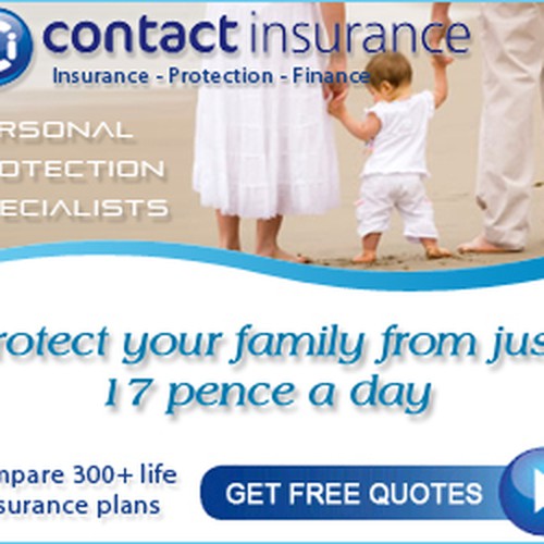 Life Insurance - Banner Design Contest Design by wings-2-imagination