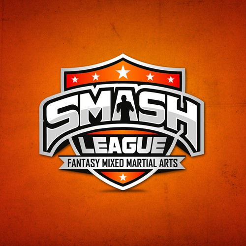 Smash League -- sports logo (MMA) デザイン by bo_rad