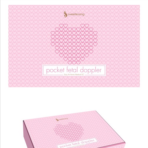 Product packaging box design for fetal doppler, Product packaging contest