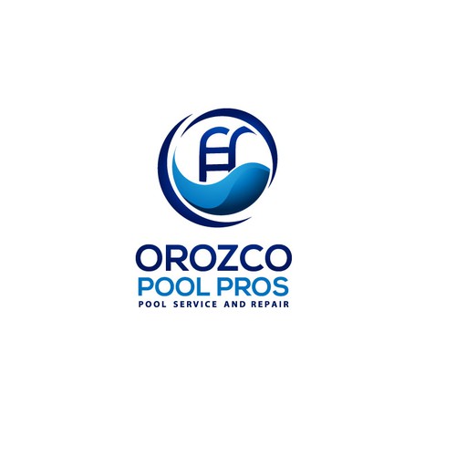 コンペ「I'm looking for a Pool Service and Repair logo that's bold and easy to remember.」のデザイン by veluysさん 