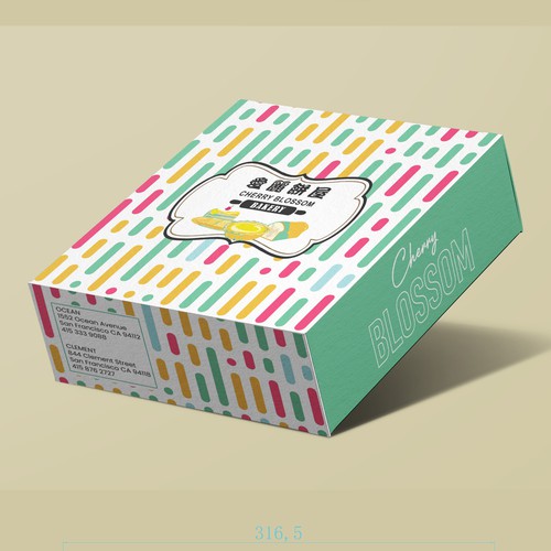 Bakery Box Design Design by Experiva