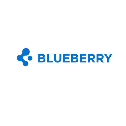 Logo for "Blueberry". An automated Chatbot provider Design by azmii_craft