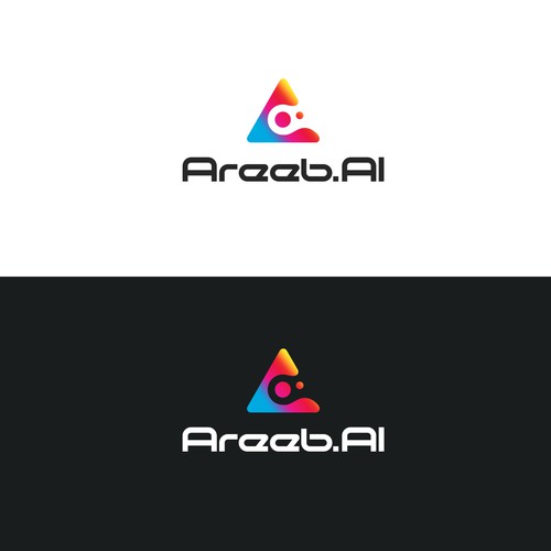 interactive visual bot that uses ai to talk to people, areeb is an Arabic female name Design von FUAD™