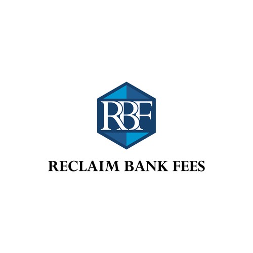 Create a professional logo for RBF (Reclaim Bank Fees) Design by -anggur-