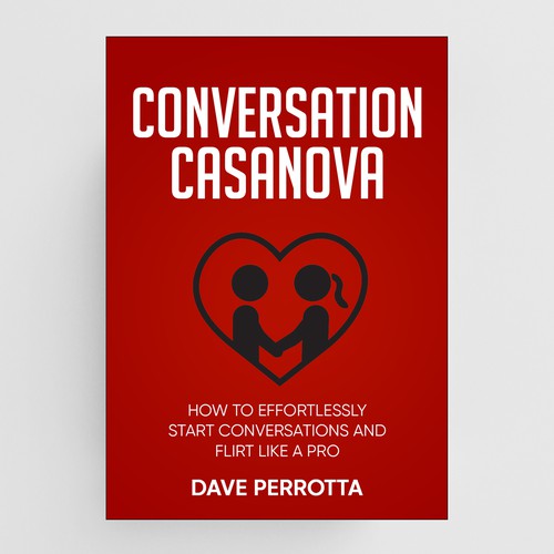 Powerful book cover for a top dating advice book for men Design by Aziel Design