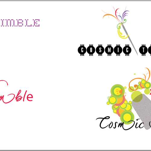 Cosmic Thimble Logo Design Ontwerp door saruwa