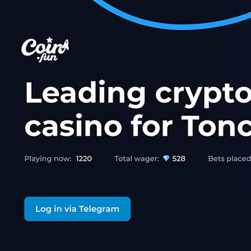 Coin.fun – Crypto Casino/Gambling Logo Design by DIAZ BROTHERS