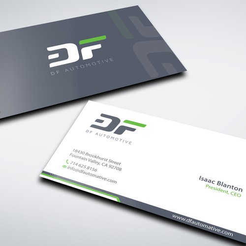 DF Automotive needs a new stationery デザイン by conceptu