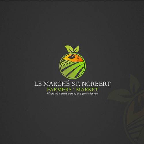 Help Le Marché St. Norbert Farmers Market with a new logo Design por Kaiify