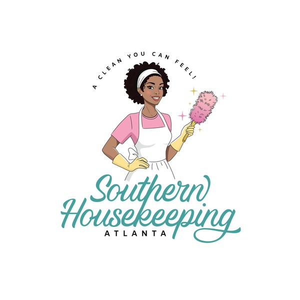 logo concept for cleaning company 