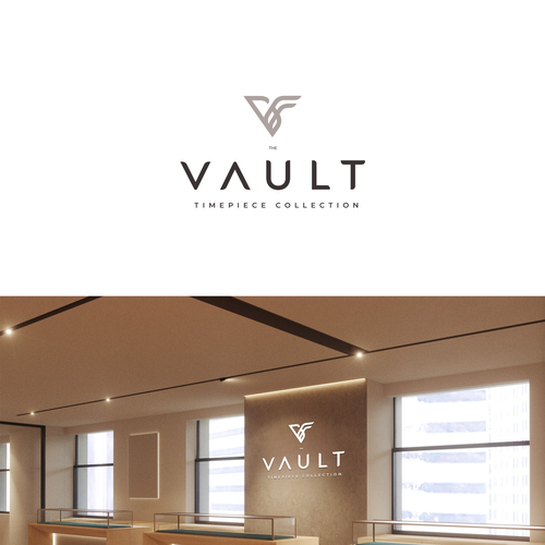 The Vault | Timepiece Collection Logo Contest Design by EXPOinf