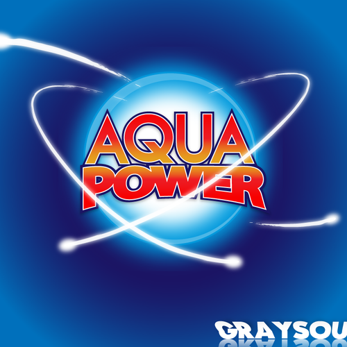 AQUAPOWER ENERGY DRINKS Design by GraySource