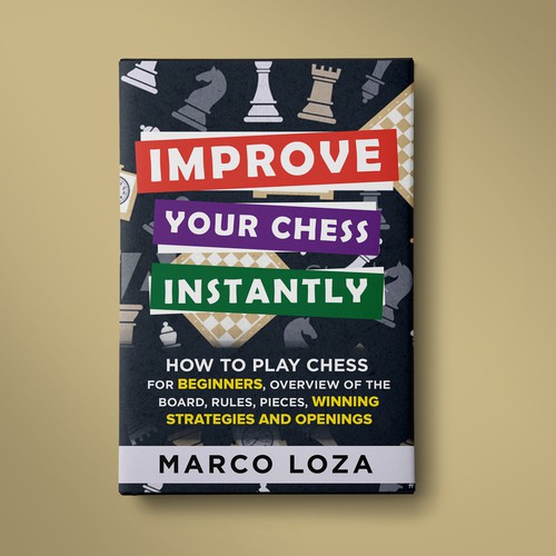 Awesome Chess Cover for Beginners Design by Jasmine'