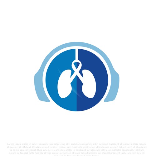 Logo Design for a Lung Cancer Podcast Focused on Real Conversations and Hope Design by designXd_pro