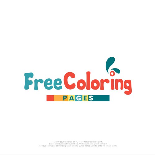 Help us create a logo for our coloring website! Design by Young Creations